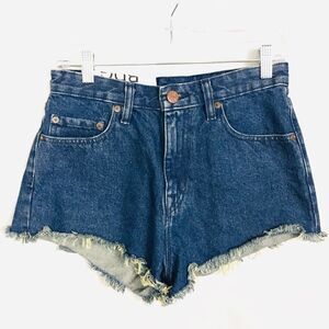 BDG NWT Super High Rise Cheeky Dark Wash Shorts 26